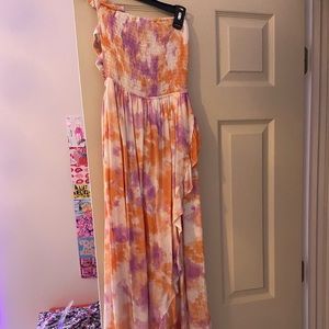 Tie dye dress, worn once